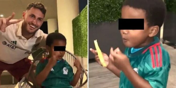 VIDEO: Selección Mexicana regala playera y quesadillas a niño etíope que quiere ser mexicano