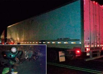 Hombre muere aplastado por su auto en accidente