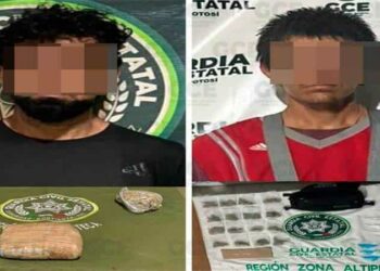 Supuestos narcos son atrapados por la Estatal