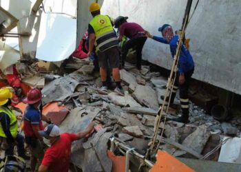 Colapsa domo dentro de escuela de Ciudad Victoria