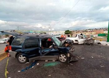Un muerto y tres heridos, saldo de fuerte choque