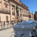Niega Gallardo que mujer velada frente a Palacio de Gobierno fuera empleada estatal