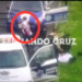 VIDEO: Cae hombre en la México-Pachuca; llevaba a niña encerrada en maleta de su bici