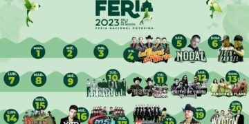 Fenapo 2023. ¿Qué artistas y cuándo se van a presentar en la feria de SLP?