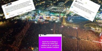 Crecen denuncias en redes por robo de celulares durante conciertos de la Fenapo 2023