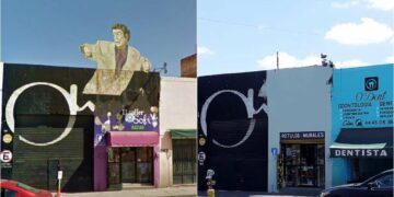 ¡Adiós a un ícono en la capital de SLP! Retiran rótulo de Resortes sobre Reforma y Zapata