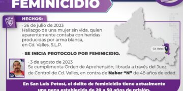 Arrestan en Ciudad Valles a Nabor “N” por feminicidio
