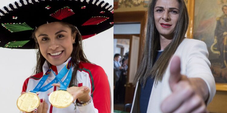 Paola Longoria arremete contra Ana Guevara; levanta la mano para dirigir a la Conade