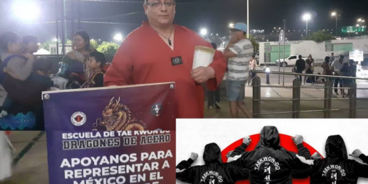 Ante falta de apoyo, deportistas potosinos “botean” en la Fenapo para ir al mundial de Taekwondo en Inglaterra