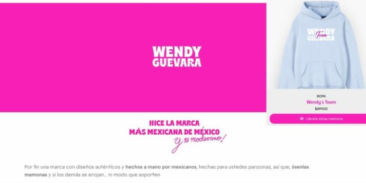 ¡Y soporten! Wendy Guevara lanza su marca de ropa