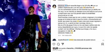 Eduin Caz se despide de grupo firme en la Fenapo 2023