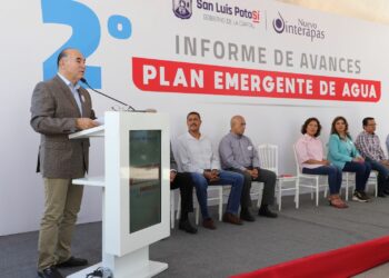 Importantes avances del Plan Emergente de Agua, reporta Alcalde Enrique Galindo en Segundo Informe