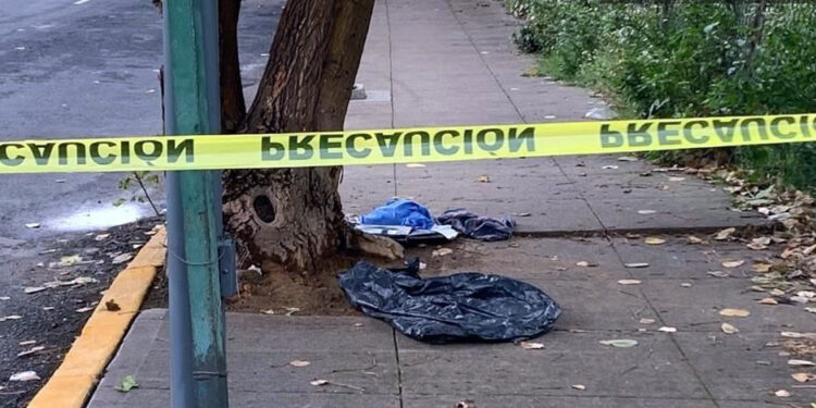 VIDEO: Captan a pareja que abandona una caja con un bebé sin vida