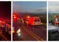 Autobús de pasajeros cae a barranco en Nayarit; hay 17 muertos y 22 heridos
