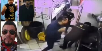 VIDEO: Fichan a agresor de menor de edad en restaurante de Subway; Fiscalía sigue en la búsqueda
