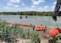 Hallan cadáver en el Río Bravo en la zona de boyas alambradas