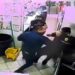 Sujeto propina fuerte golpiza a un empleado de Subway