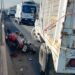 Muere motociclista por embestida de camioneta en Periférico Oriente