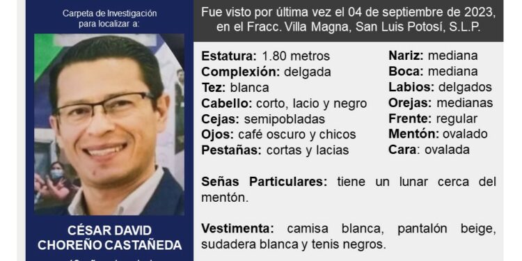 Buscan en varios estados a directivo de Valeo, desaparecido desde el pasado lunes: Fiscal