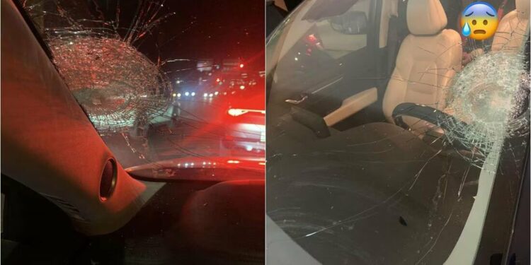 Alertan de ataques con piedras a vehículos sobre la carretera 57 en SLP