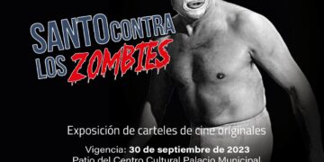 ¡Ya puedes visitar la exposición de carteles originales de cine de El Santo en Palacio Municipal!