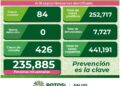 SLP se mantiene con contagios diarios de Covid-19