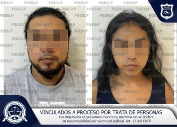Un hombre y una mujer fueron vinculados a proceso por trata de personas