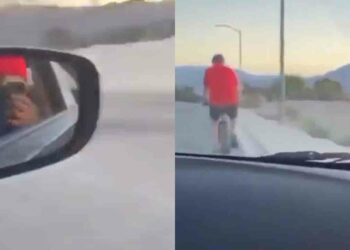 ¡Por diversión! Jóvenes roban un auto y matan a un ciclista en las Vegas