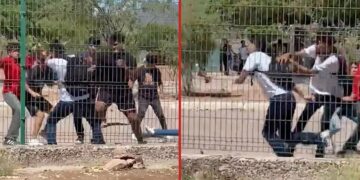 Fuertes imágenes | Golpean y acuchillan a estudiante de CBTIS en Guaymas, Sonora