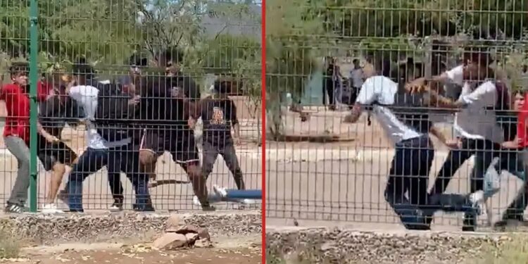 Fuertes imágenes | Golpean y acuchillan a estudiante de CBTIS en Guaymas, Sonora