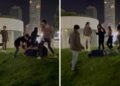 VIDEO: Mirreyes dan golpiza a joven que acudió a bar en Puebla
