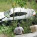 Taxista muere al caer por un barranco cerca del ejido El Detalle