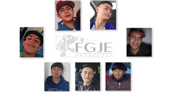 Localizan muertos a 6 de los 7 jóvenes desaparecidos en Zacatecas