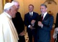 “¿Listo para boxear?”: Papa Francisco recibe a Sylvester Stallone en el Vaticano