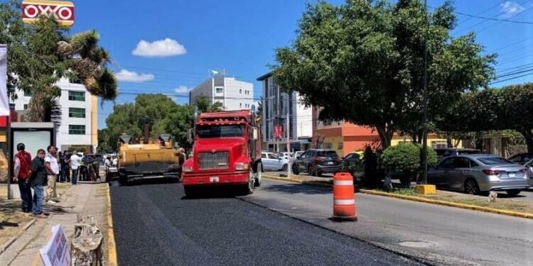 Inician repavimentación de Mariano Jiménez