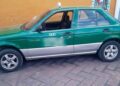 Sujeto que consumía droga en un taxi hurtado fue detenido