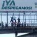 Rescatan a joven que pretendía saltar de puente peatonal