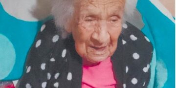 Paula Silva la mujer potosina de 105 años