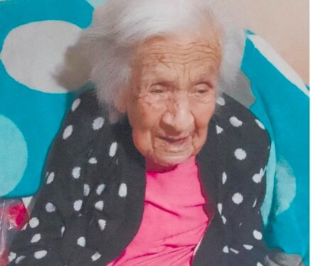 Paula Silva la mujer potosina de 105 años