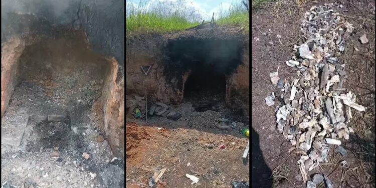 Madres buscadoras hallan horno clandestino con restos humanos en Jalisco