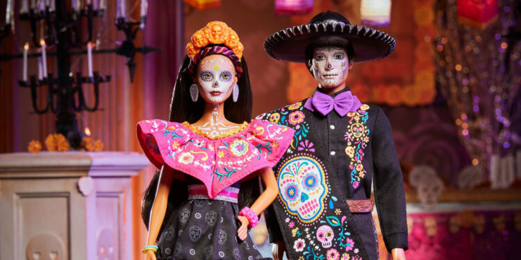 Lanzan Barbie Día de Muertos, bellezas mexicanas