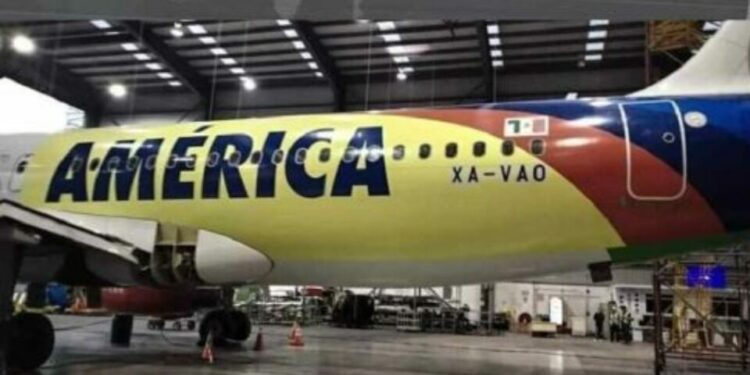 ¡Estrenarán transporte! América presumió el nuevo avión del equipo
