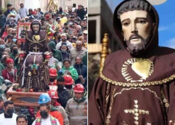 San Francisco de Asís. La leyenda del santo que ven caminar por las noches en Real de Catorce