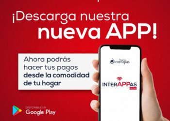 Lanza Interapas nueva aplicación de pagos para iOS y Android