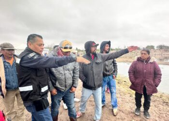 Gobierno Estatal realiza labores de búsqueda de menor en presa del Altiplano