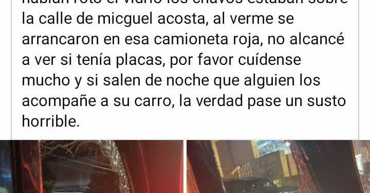 Ola de inseguridad en las inmediaciones de Carranza