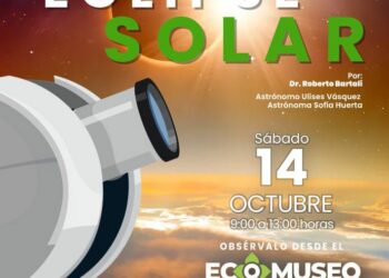 Estado invita a las familias a observar el eclipse solar en el Tangamanga I