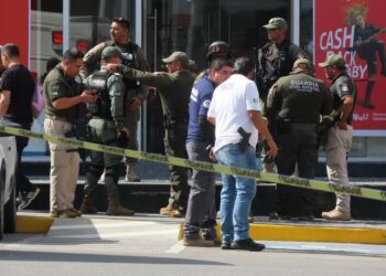 VIDEO: Reportan supuesto asalto en banco de avenida Chapultepec