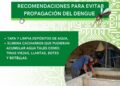 Estado fortalece apoyo para prevención del dengue