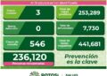 SLP con tres nuevos casos de Covid-19